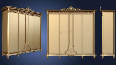 3D model Italian style wardrobe (STL)